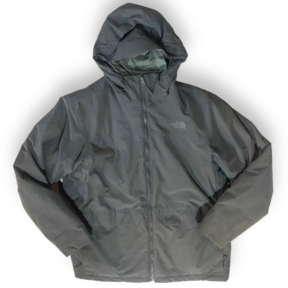 The North Face Men 3 in 1 Canyonlands Triclimate Jacket Sz XL Asphalt Gray